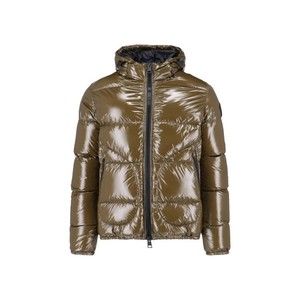 Herno Quilted Hooded Down Jacket With Logo Patch - NWT